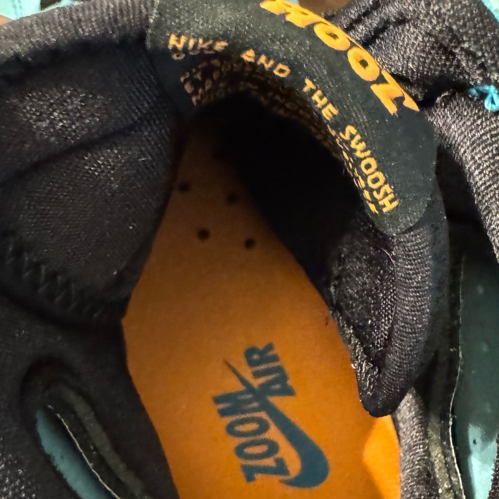 Nike Jordan 1 Zoom CMFT 2 Bleached Aqua Bright Citrus- Bought New Never Worn - Picture 7 of 8